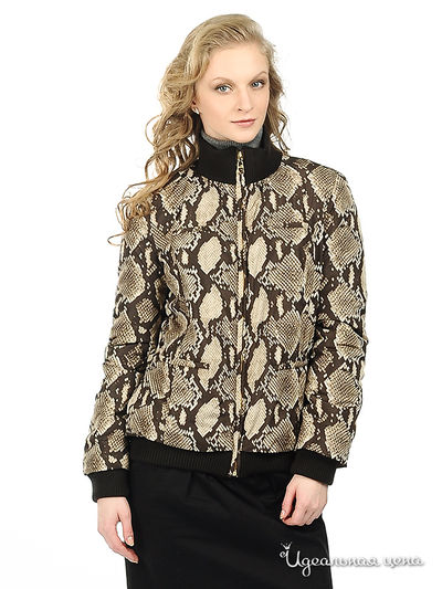 Куртка Moschino, цвет цвет коричневый