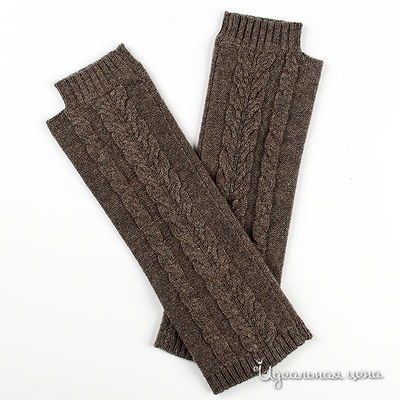 митенки Silkwool, цвет цвет коричневый