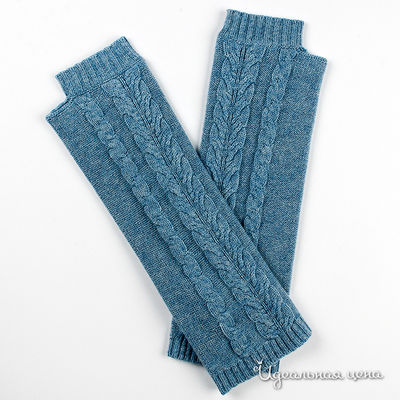 митенки Silkwool, цвет цвет серо-голубой