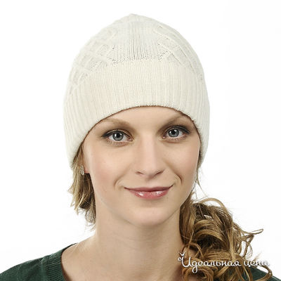 шапка Silkwool, цвет цвет белый