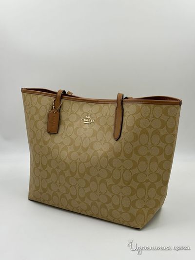  COACH, цвет бежевый