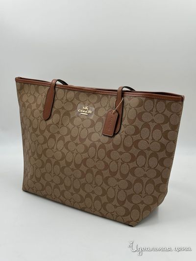  COACH, цвет бежевый