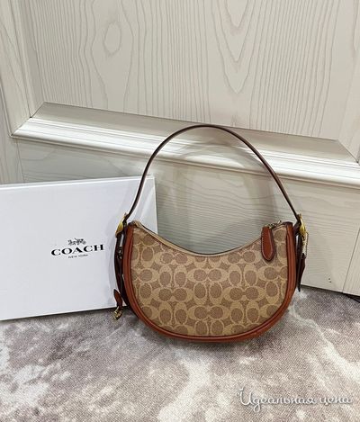  COACH, цвет коричневый