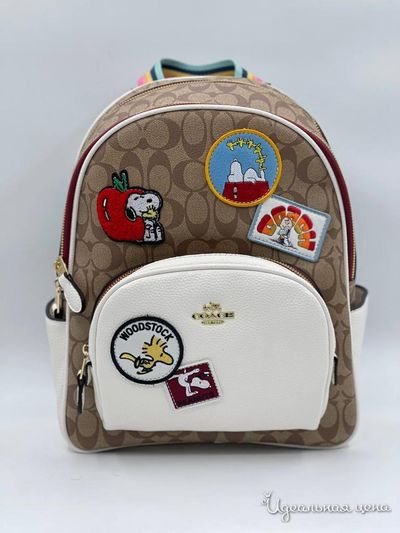  COACH, цвет бежевый