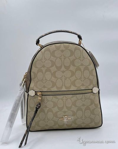  COACH, цвет бежевый