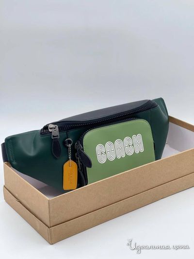  COACH, цвет зеленый