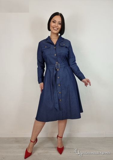  PLUS SIZE, цвет синий