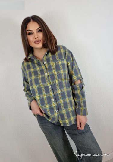  PLUS SIZE, цвет желтый