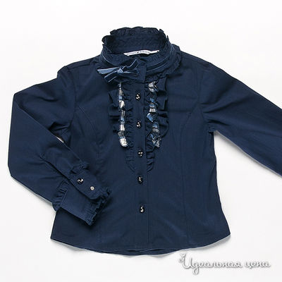 Рубашка Silvian Heach, цвет цвет темно-синий