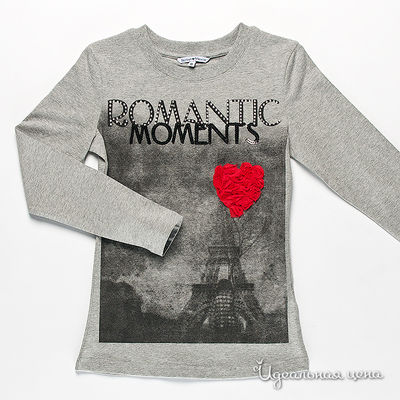 Лонгслив Silvian Heach, цвет цвет серый