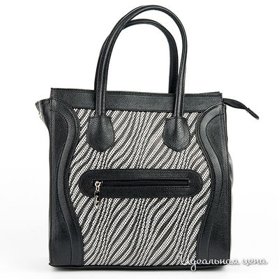 Сумка Savio, цвет цвет черный / белый