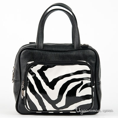 Сумка Savio, цвет цвет черный / белый