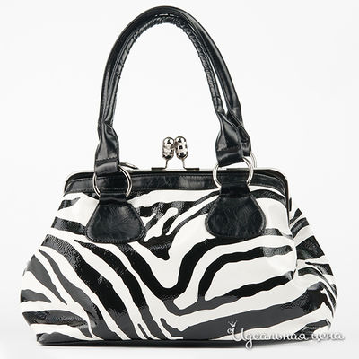 Сумка Savio, цвет цвет черный / белый