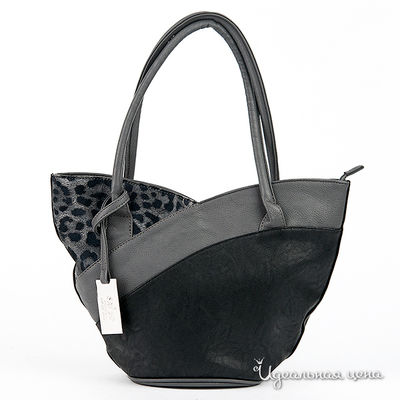 Сумка Savio, цвет цвет черный / серый