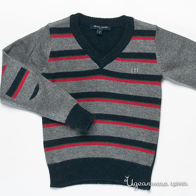 Джемпер Silvian Heach, цвет цвет серый / темно-синий