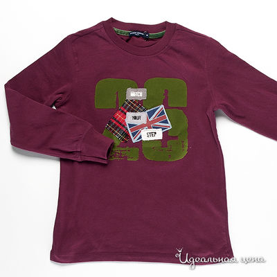 Лонгслив Silvian Heach, цвет цвет бордовый