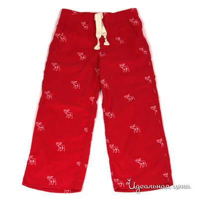 Брюки Abercrombie, цвет цвет красный