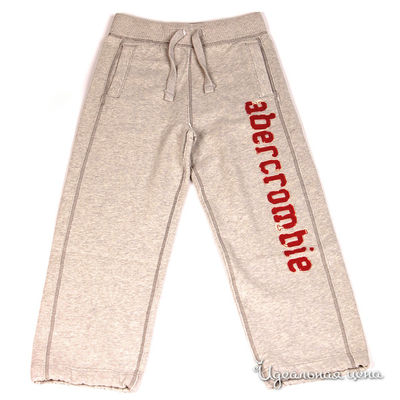 Брюки Abercrombie, цвет цвет светло-серый