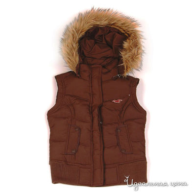 Жилет Abercrombie, цвет цвет коричневый