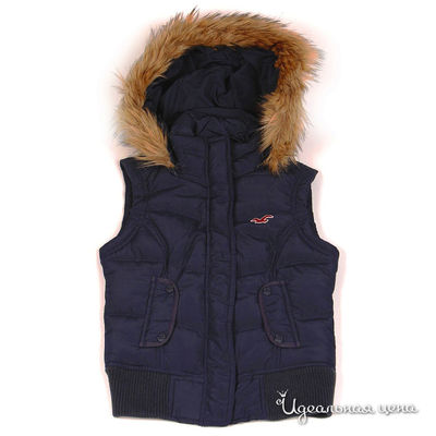 Жилет Abercrombie, цвет цвет темно-синий