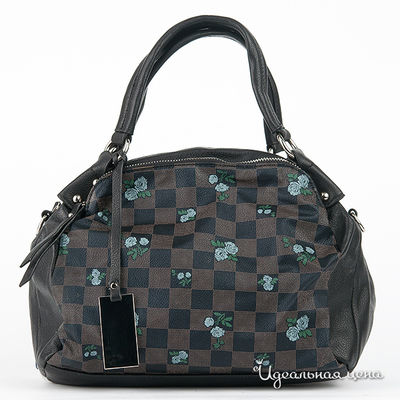 Сумка Savio, цвет цвет черный / коричневый