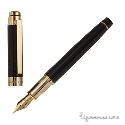 Ручка перьевая Cerutti ручки &quot;HERITAGE GOLD&quot; мужская, цвет черный