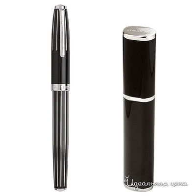 Ручка перьевая Cerutti ручки &quot;MERCURY STRIPES&quot; мужская, цвет черный
