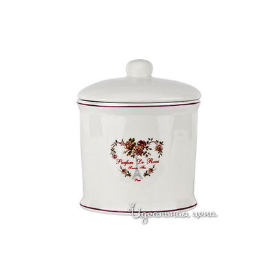 Баночка Primary, цвет цвет белый