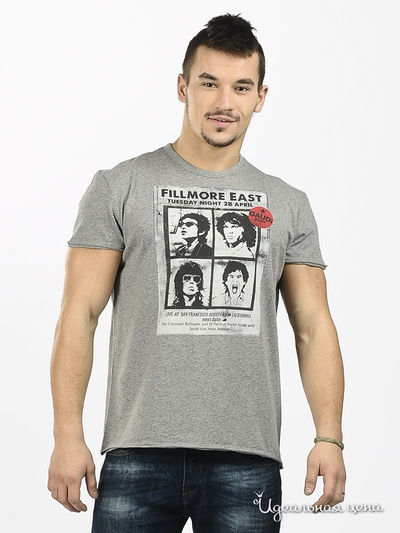 Футболка Gaudi, цвет цвет серый