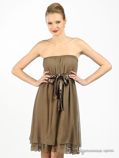 Платье Gaudi, цвет цвет коричневый