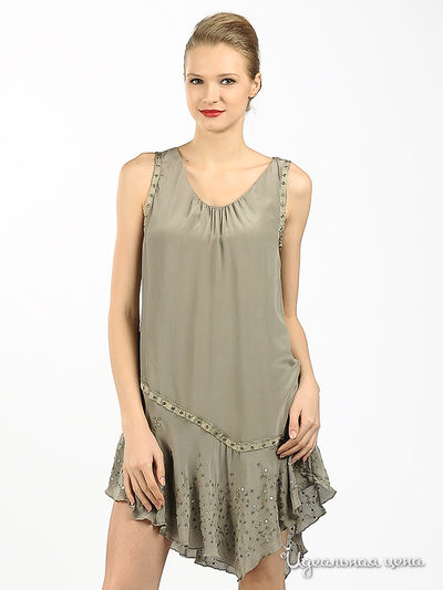 Платье Gaudi, цвет цвет бежевый