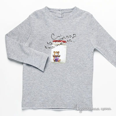 Лонгслив Dodipetto, цвет цвет серый меланж