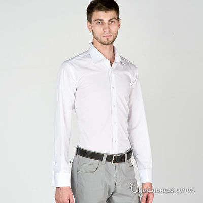 Сорочка poggino, цвет цвет белый