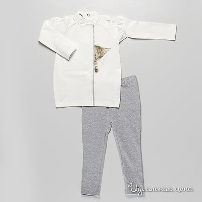 Комплект Dodipetto, цвет цвет молочный / серый меланж