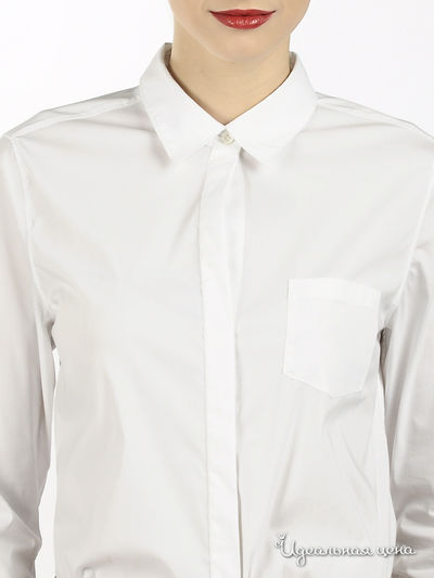Блуза BCBG MAXAZRIA женская, цвет белый