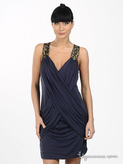 Платье BCBG MAXAZRIA, цвет цвет синий