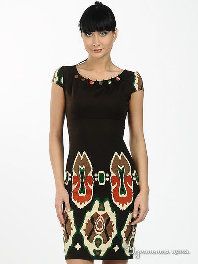 Платье Koton&Ole, цвет цвет темно-коричневый