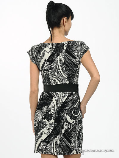 Платье Koton&amp;Ole женское, цвет черный / белый