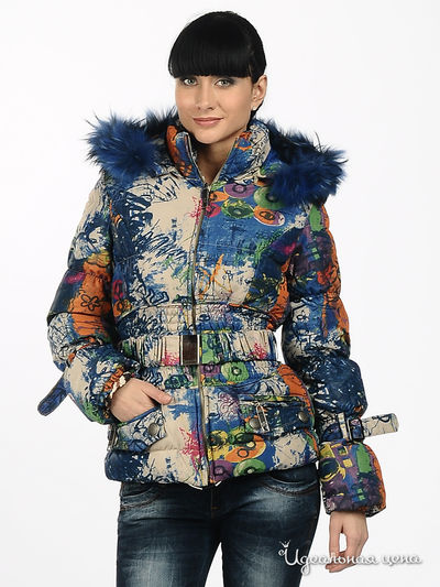 Пуховик Koton&Ole, цвет цвет синий