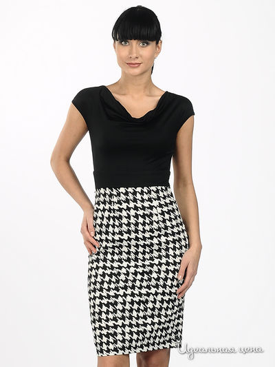 Платье Koton&Ole, цвет цвет черный / белый