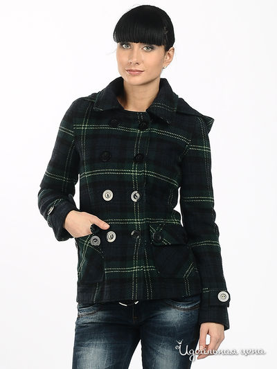 Пальто Koton&Ole, цвет цвет зеленый