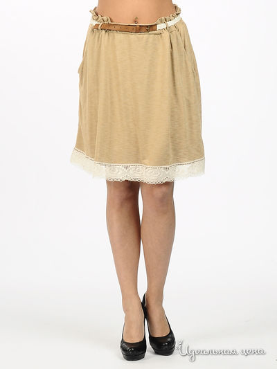 Юбка Koton&Ole, цвет цвет бежевый