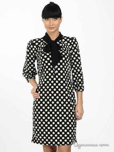 Платье Koton&Ole, цвет цвет черный / принт горох