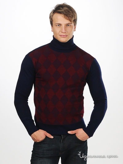 Свитер Blend&Joop, цвет цвет бордовый / темно-синий