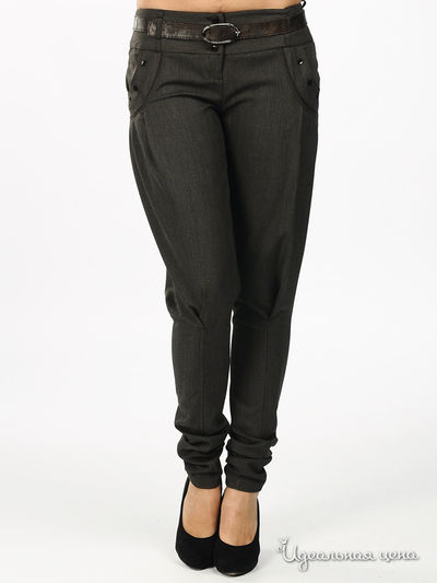 Брюки Fervente, цвет цвет серо-коричневый