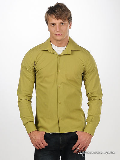 Рубашка Blend&amp;Joop мужская, цвет светло-зеленый