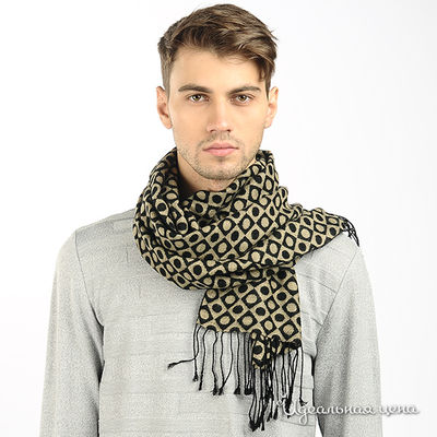 Кашне Total Look, цвет цвет бежевый / черный