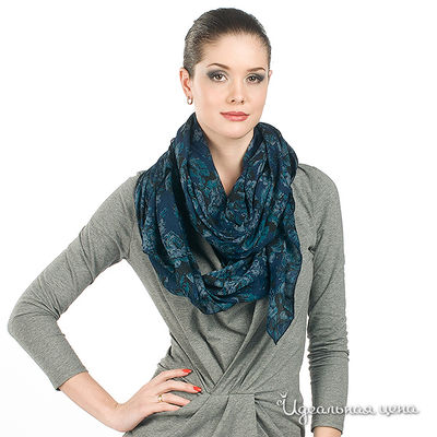 Шарф Laura Biagiotti шарфы, цвет цвет синий