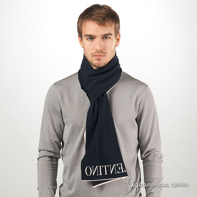 Шарф Laura Biagiotti шарфы, цвет цвет синий / белый