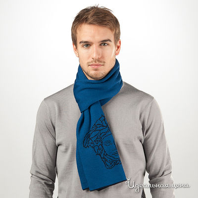 Шарф Laura Biagiotti шарфы, цвет цвет синий